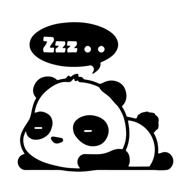 Cute Panda Balloon Temporary Tattoo